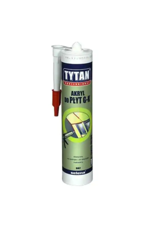 Akryl biały do płyt G-K Tytan 280ml