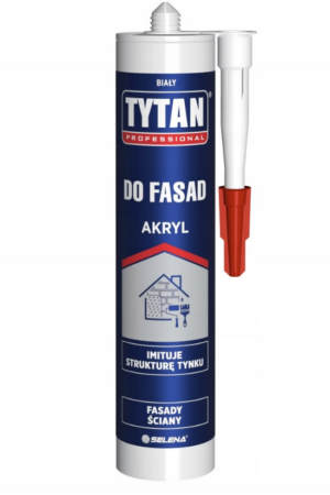 Akryl fasadowy do tynków Tytan 280ml