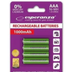 Bateria LR03 ładowalna Esperanza 1000mAh AAA