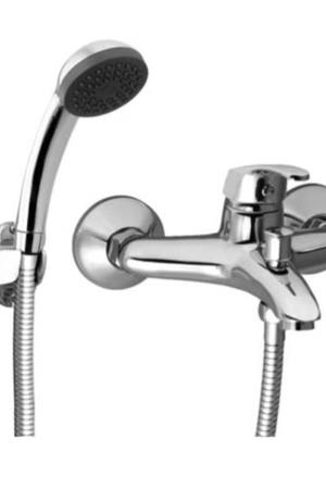 Bateria wannowa ścienna 1-uchwyt FIDZI chrom