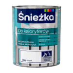 Emalia do kaloryferów 0,75L biała Śnieżka