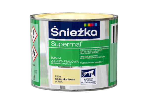 Emalia ftalowa Supermal 0,2 kość słoń. połysk F575