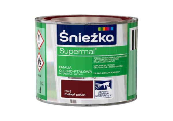 Emalia ftalowa Supermal 0,2 mahoń połysk F545