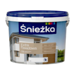 Emulsja zewnętrzna biała 10l fasada Extra Śnieżka