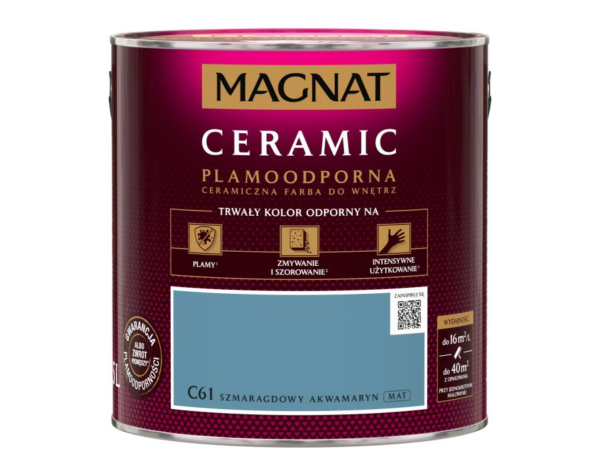 Farba Magnat Ceramic 2,5 Szmaragdowy akwamaryn C61