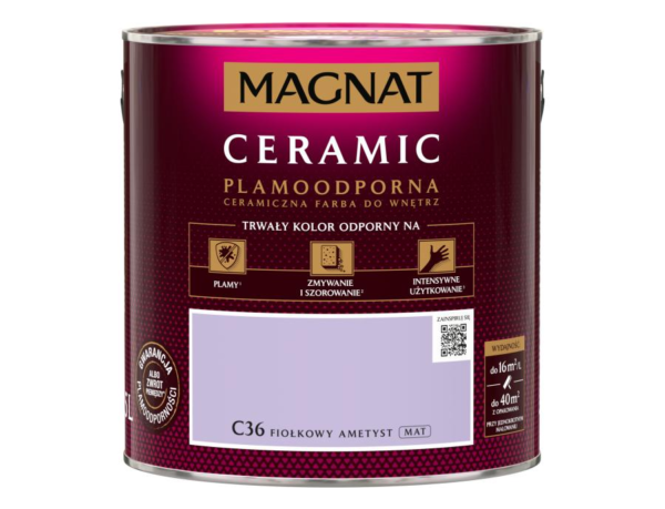 Farba Magnat Ceramic 2,5L Fiołkowy ametyst C36