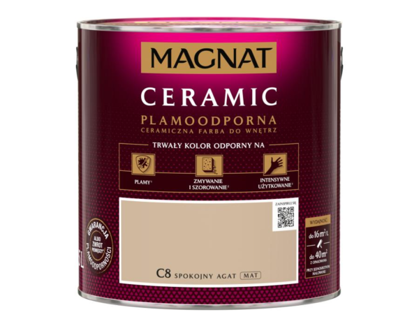 Farba Magnat Ceramic 2,5L Spokojny agat C8