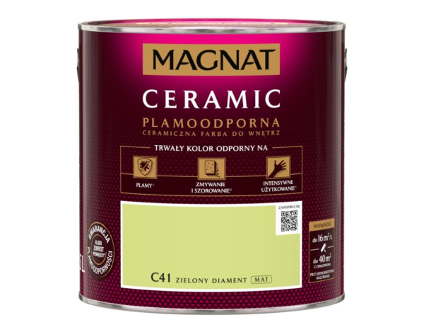 Farba Magnat Ceramic 2,5L Zielony diament C41