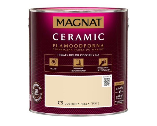 Farba Magnat Ceramic 5L Dostojna perła C5