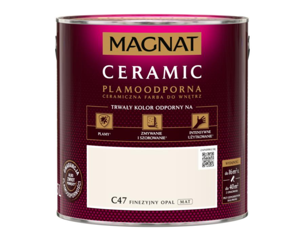 Farba Magnat Ceramic 5L Finezyjny opal C47