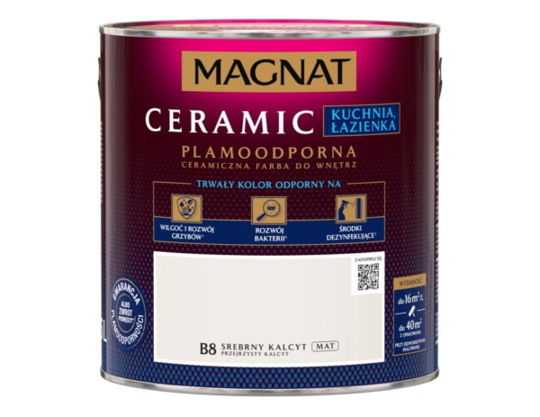 Farba Magnat K&B 2,5L Srebrny kalcyt B8