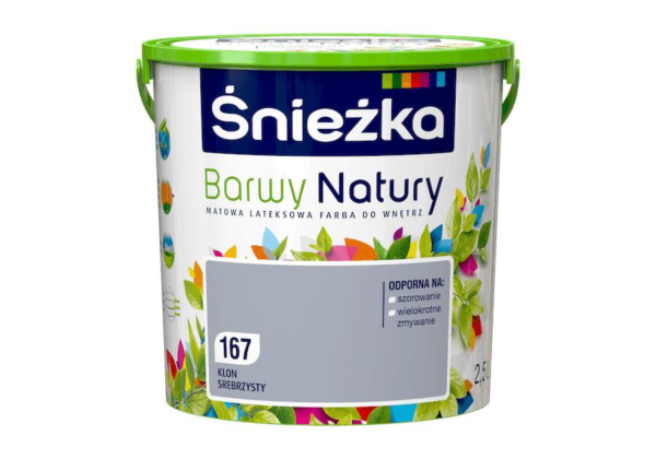 Farba Śnieżka Barwy Natury 2,5 Klon srebrzysty 167