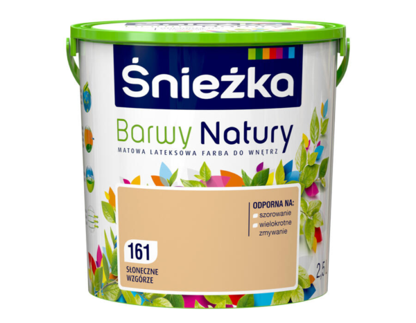 Farba Śnieżka Barwy Natury 2,5 Słoneczne wzgór 161
