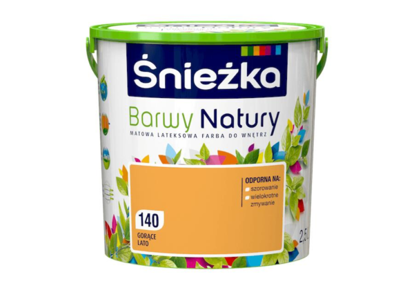 Farba Śnieżka Barwy Natury 2,5L Gorące lato 140