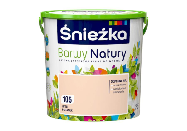 Farba Śnieżka Barwy Natury 5L Letni poranek 105