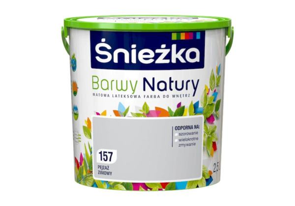 Farba Śnieżka Barwy Natury 5L Pejzaż zimowy 157