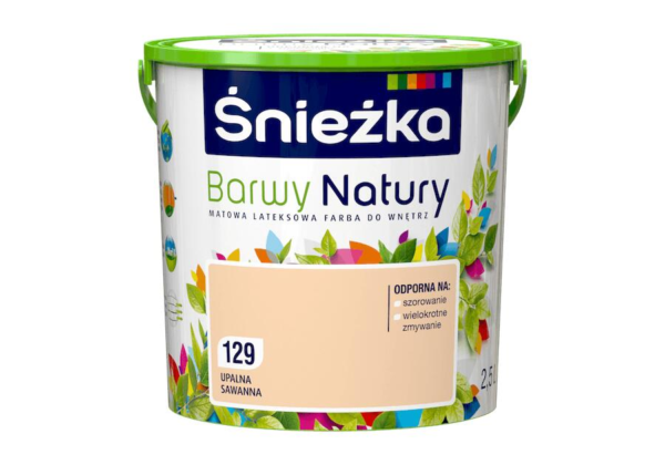 Farba Śnieżka Barwy Natury 5L Upalna sawanna 129