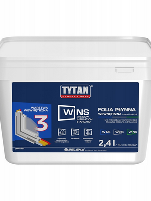Folia płynna 2.4l  wewnętrzna Tytan WINS WW3
