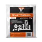 Folia tynkarska 4×5 bezbarwna 600g FIBERGLASS