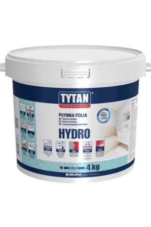 Folia w płynie Hydro 4kg Tytan