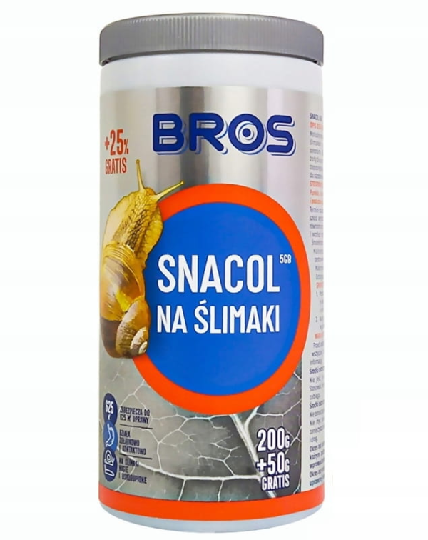 Granulat na ślimaki Snacol 200g  3GB
