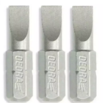 Grot bity SL5.5x25mm płaskie zestaw 3szt