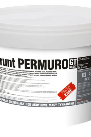 Grunt Permuro GT 5L  pod tynki akrylowe KABE