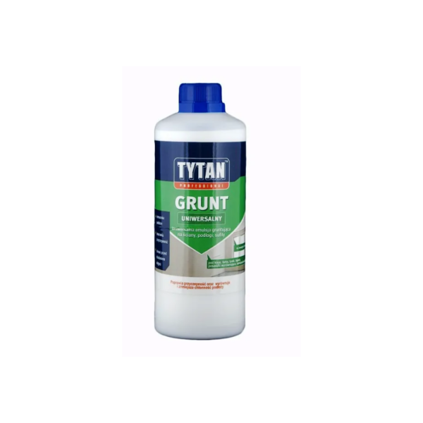 Grunt akrylowy emuslja gruntująca 1l TYTAN