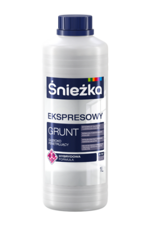 Grunt ekspresowy głęboko penetrujący 1L ŚNIEŻKA