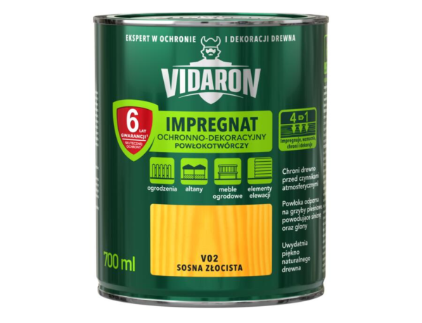 Impregnat do drewna Vidaron 0,7 Sosna złocista V02