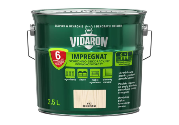 Impregnat do drewna Vidaron 2,5 Dąb bielony V17