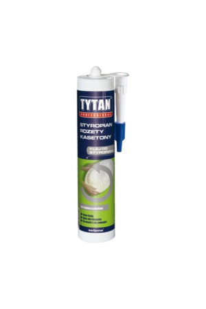 KLej montażowy do styropianu STYRO FIX 290ml TYTAN