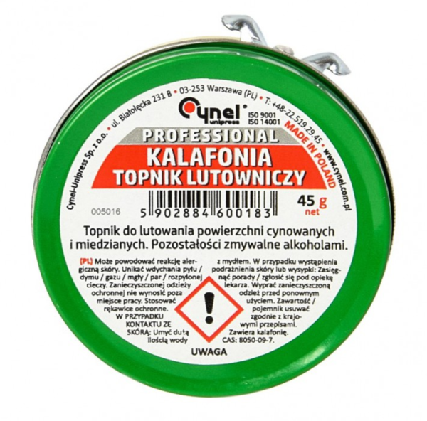 Kalafonia lutownicza 35g