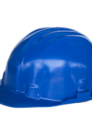 Kask ochronny niebieski EN-397 PLX