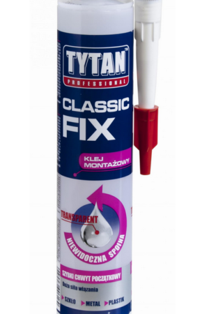 Klej montażowy Classic Fix 290ml Tytan