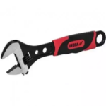 Klucz nastawny 200mm 0-24mm Stal CrV uchwyt gumowy