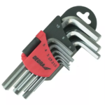 Klucze imbusowe krótkie 1.5-10mm 9szt CRV