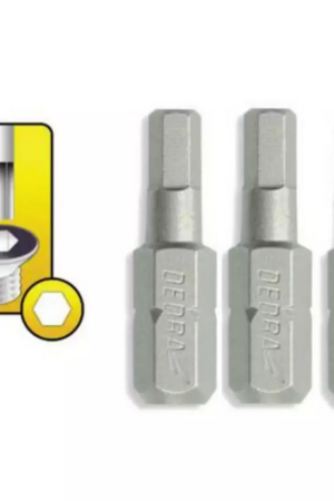 Końcówki wkrętakowe Hex H5x25mm (3 szt.)