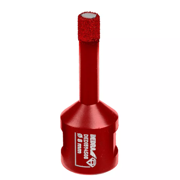 Koronka diamentowa 8mm M14 czerwona  Dedra