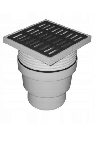Kratka ściekowa 15×15 prosta 110 sitko nierdzewne
