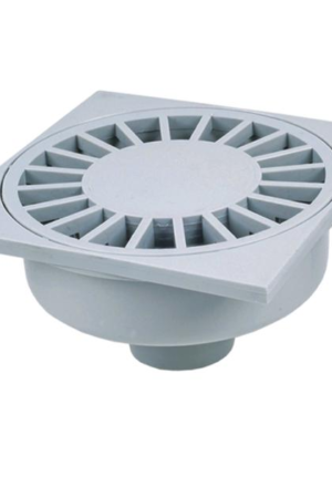 Kratka ściekowa 15×15 prosta 50 szara 01761