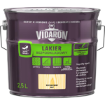 Lakier bezpodkładowy 2.5l bezbarwny mat Vidaron