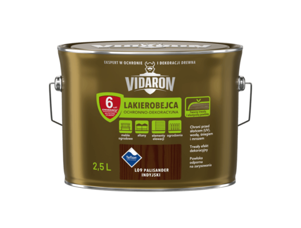 Lakierobejca Vidaron 2,5 Palisander indyjski L09