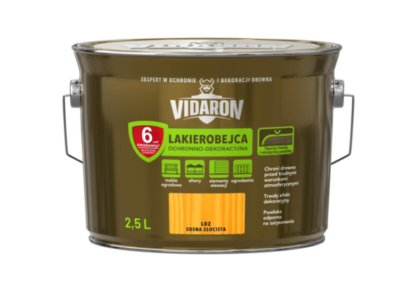 Lakierobejca Vidaron 2,5 Sosna złocista L02