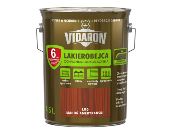 Lakierobejca Vidaron 4,5 Mahoń amerykański L06