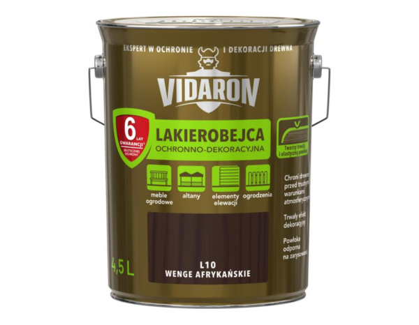 Lakierobejca Vidaron 4,5 Wenge afrykańskie L10