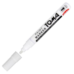 Marker olejowy 2-3mm biały Toma TO-040