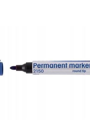 Marker permanentny niebieski okrągły, skośny  BH