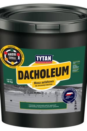 Masa asfaltowa do papy Dacholeum 18kg Tytan