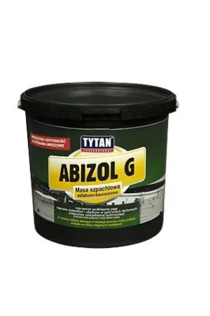 Masa dekarska bitumiczna Abizol G 5kg Tytan